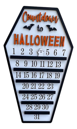Calendario De Adviento De Halloween, Adornos De Regalo