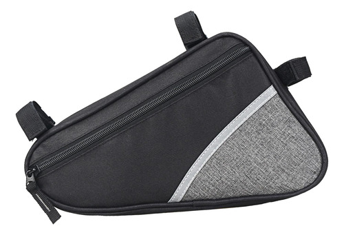 Bolsa Para Cuadro De Bicicleta, Bolsa Para Tubo, Gris