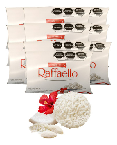 Chocolate Blanco 6 Pz Raffaello