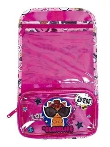 Cartuchera Desplegable Lol Surprise Mooving Sharif Express Color Rosa L.O.L. Surprise