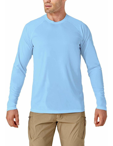 Imagen 1 de 6 de Camiseta De Natacin Con Proteccin Uv Upf 50+ Para Hombre, De