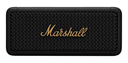 Imagen 1 de 3 de Parlante Marshall Emberton portátil con bluetooth black and brass 100V/240V 