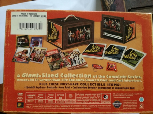 Tierra De Gigantes - Serie Completa- Dvd Land Of The Giants (Usado)