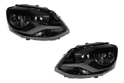 Juego Opticas Faros Vw Fox 2010 2011 2012 2013 2014 2015