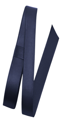 Fita Cetim Nº2 10 Mm Rolo Com 50 Metros Gitex Cores Cor 120 - Azul Marinho Lisa