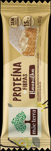 Barra Proteica Vitamina 12un X 60g Vegano Mãe Terra Mixnutri