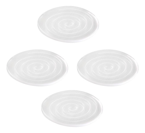 4 Uds. Almohadillas De Silicona Para Diámetro Redondo 4 Cm
