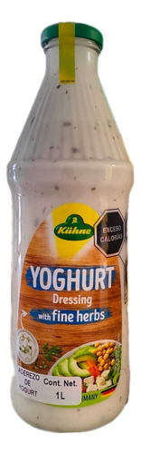 Aderezo De Yogurt Con Hierbas Kühne 1 Lts