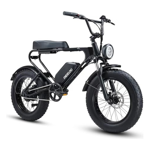 Bicicleta Eléctrica Meelod Para Adultos Con Motor De 750w