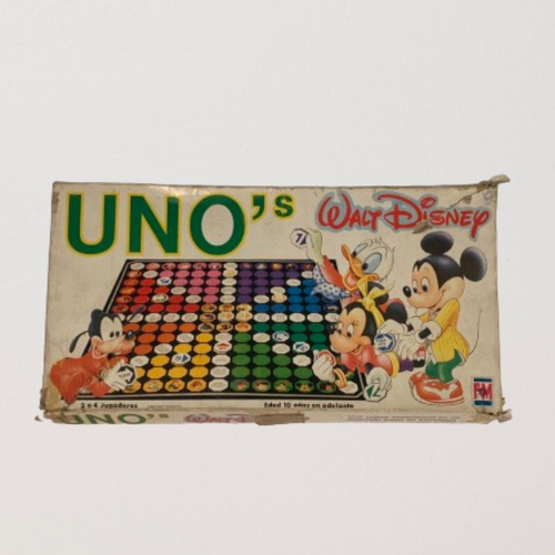 Juego De Mesa Uno´s Disney Vintage 