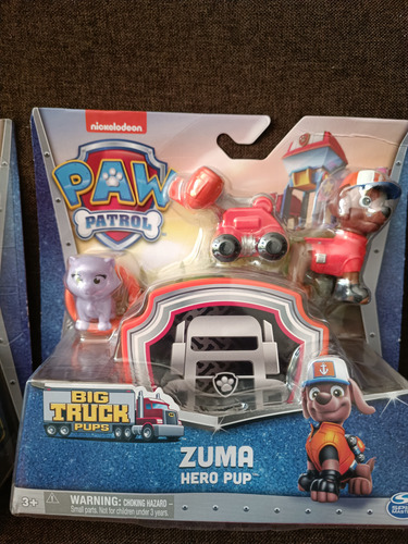 Paw Patrol Set 2figuras Marshall Y Zuma