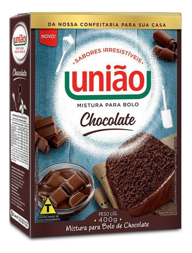 Mistura para Bolo de Chocolate União 400g