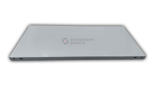 Estante Metalico Blanco O Gris Epoxi 90x30 Chapa 26 Reforzad