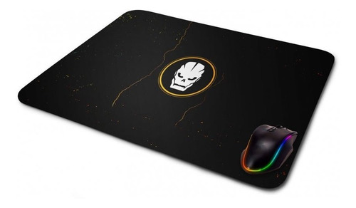 Mouse Pad Gamer Call Of Duty Minimalista Cor Branco