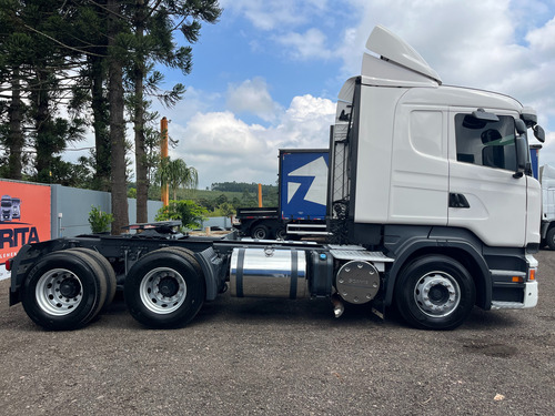 Scania R440 6x2 2014 Automático Completo Revisado Bloco Novo