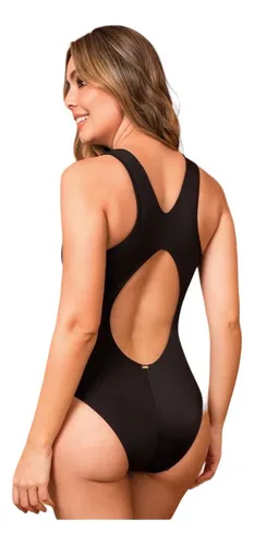 Traje de baño completo espalda descubierta hotsell