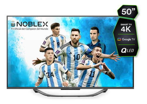Smart Tv Noblex Dq50x9500pi Qled 4k 50 pulgadas Con Google Tv