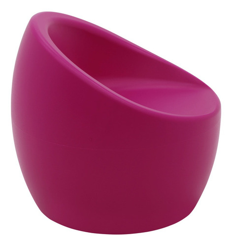 Sillón infantil Tramontina Oca en polietileno rosa