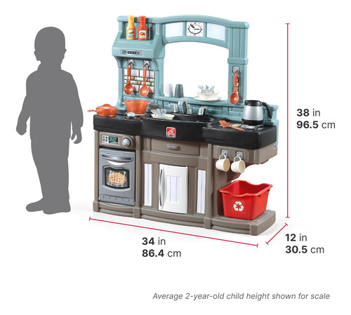 Kitchen Playset Step2 Best Chefs Kids Com Luzes E Sons