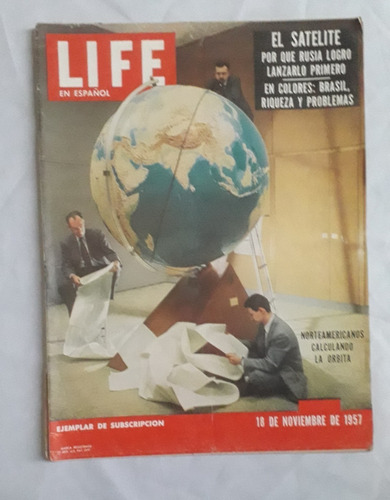 Revista Antigua * Life En Español * Año 1957