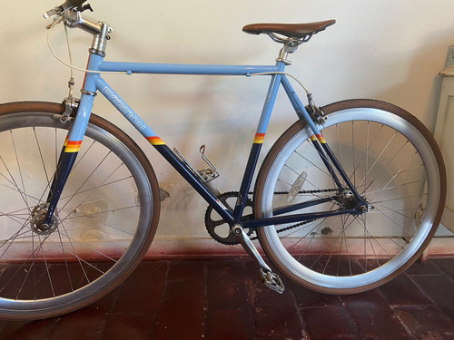 Bicicleta Urbana Fyxation Celeste/azul De Chromoly Liviana
