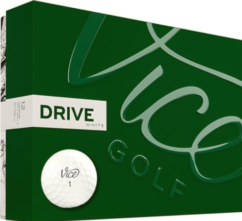 Vice Drive Pelotas De Golf (blanco)
