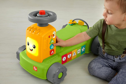 Fisher-price Juguete Para Bebés Tractor Aprendizaje 4 En 1 C