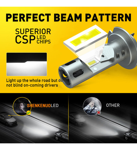 Bombilla Led Fargo Para Ktm 350 Exc-f 14-2022