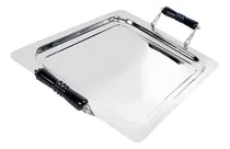 Comprar Bandeja Rectangular Decorativa De Servir Desayuno Golden Art