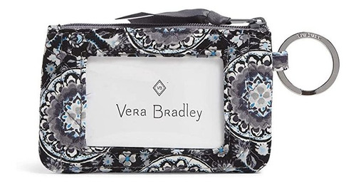 Vera Bradley Women's Cotton Zip Id Case Wallet