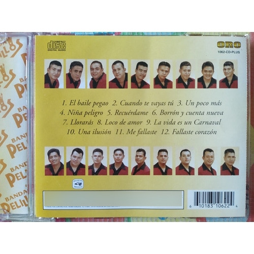 Banda Pelillos Cd Rompiendo Corazones V (Usado)