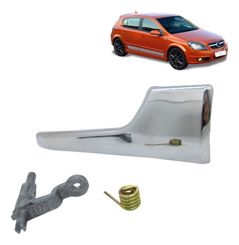 Maçaneta Interna Direita Vectra G3 Gt 2005-2012 Cromada