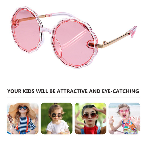 1 Par De Óculos De Sol Infantis Personalizados Para Os Olhos