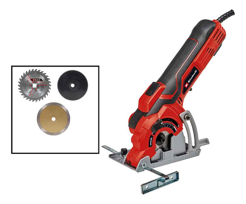Sierra Circular Mini 450w - 23mm Einhell Tccs860 C/ 3 Discos