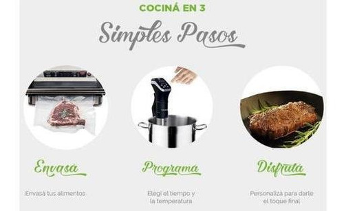 Sous Vide Wifi Turbosaver Ts-sv60wi Cocina Al Vacio 20litros