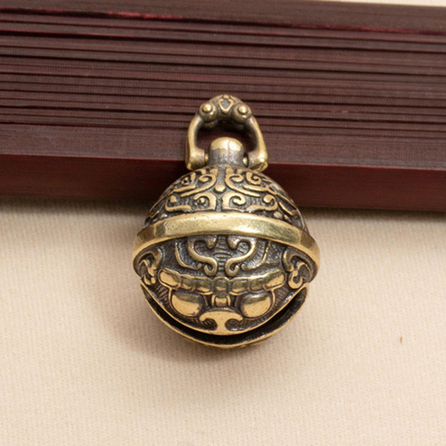 Colgante De Campana De Latón, Dijes De Bronce, Llaveros De.