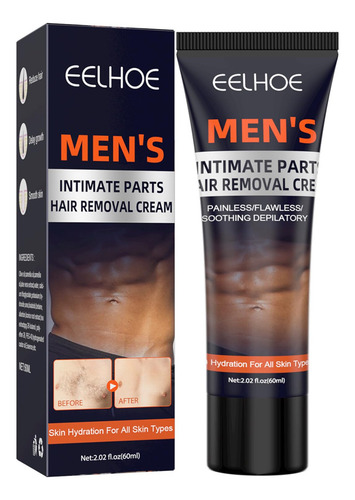 Crema Depilatoria Para Las Partes Íntimas De Los Hombres,
