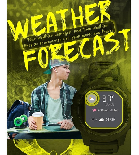 Smartwatch North Edge Mars 2 Monitor Salud Deportes