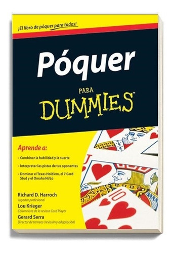 Poquer Para Dummies, de Harroch, Richard D.. Editorial PAFP en español