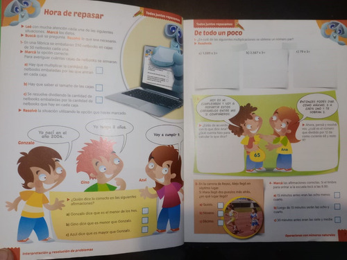 Libro Todos Juntos Aprendemos En 5 Matemática Ediba