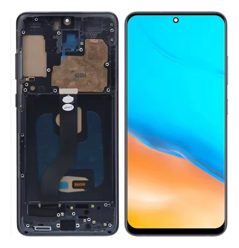 Tela Frontal Touch Compatível Com Galaxy S20 Plus G985 Incel