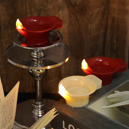 12 Velas Flotantes Led, Luz Segura Sin Llama