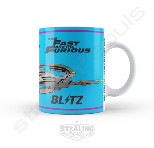 Taza Fast & Furious / Rapido Y Furioso - Mia Toretto - Acura Integra Gs-r - Cine / Pelicula / Coleccion