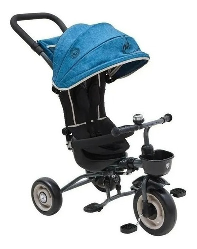 Imagen 2 de 4 de Triciclo Plegable Liviano Azul 147086 003l Premium