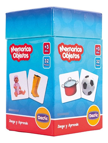 Memorice Objetos Dactic