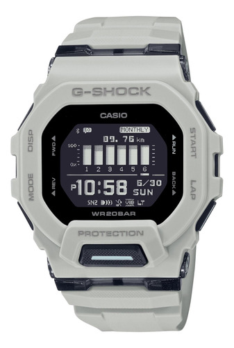 Relógio Casio G-shock Gbd-200uu-9dr - Monitoramento Celular