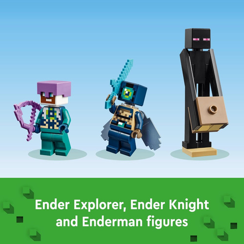 Lego Minecraft The Ender Dragon And End Ship Building Set, J