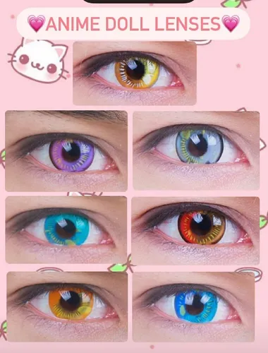 Lentes de contacto anime outlet