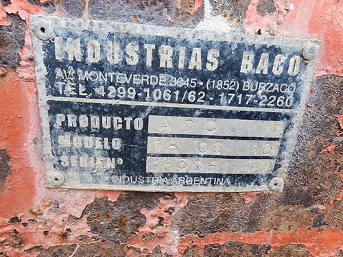 Ford Cargo 1517 Modelo 2010 Con O Sin Portavolquete Bahco