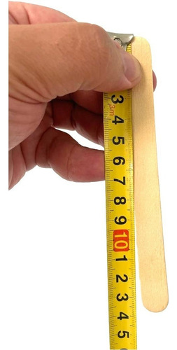 500 Abaixador De Língua Palitão Embalado 1 A 1 P/ Uso Médico
